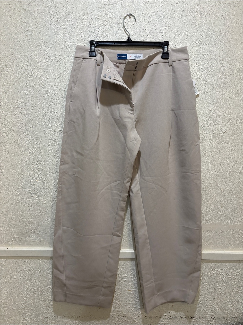 Old Navy womens Light Beige Straight-Leg Chinos